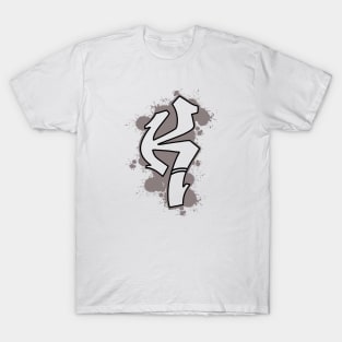 Graffiti style K T-Shirt